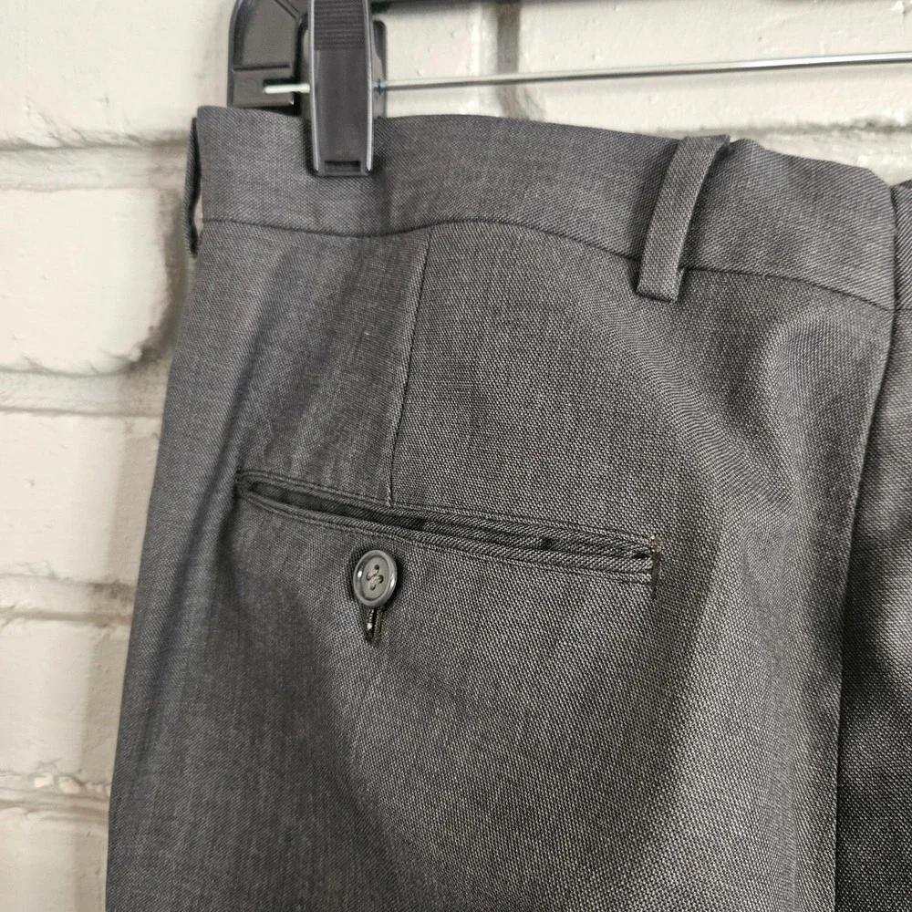 H Freeman & Son George J Good Berkeley Charcoal Gray Naturalaire‎ Suit Mens 39R
